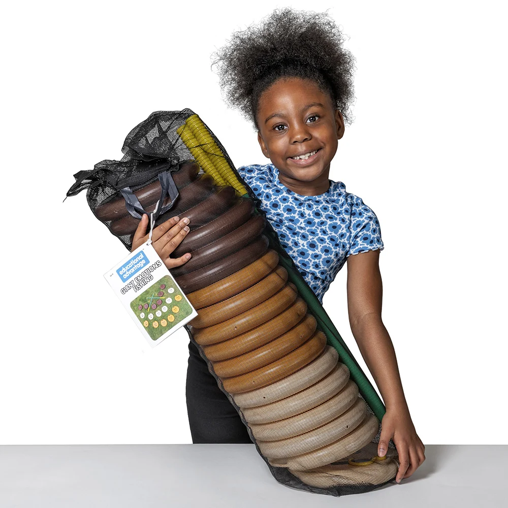 Giant Emotions Fishing Set | Eco-Friendly Social-Emotional Learning Game - Image 3