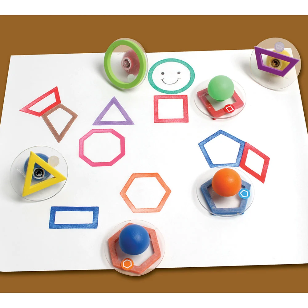 Giant Knobbed Geometric Shape Stampers - Image 2