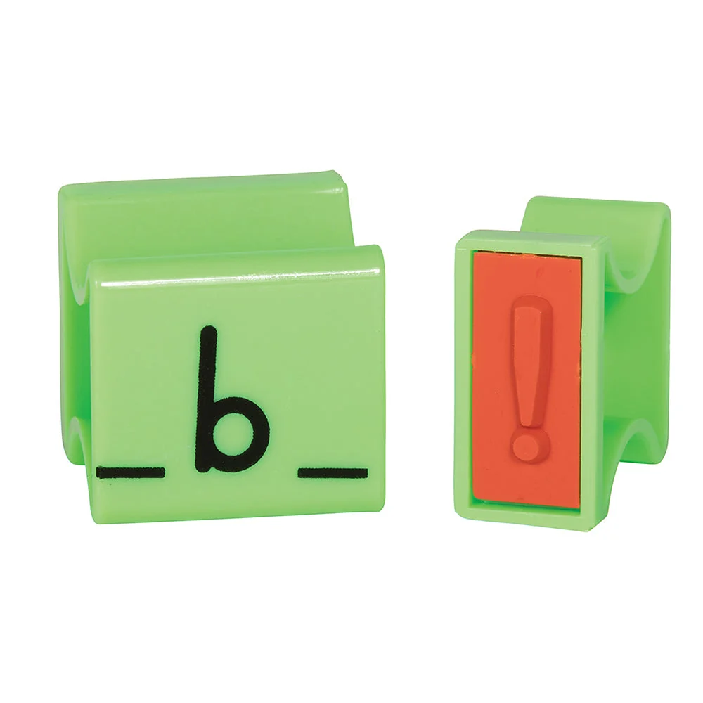Giant Manuscript Alphabet Stampers - Lowercase- in Case - Image 3