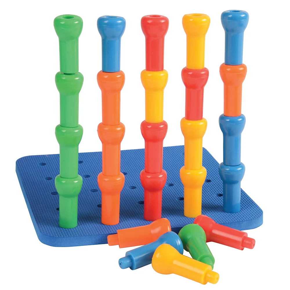 Pegboards and Pegs 104-Piece Classroom Set - Image 3