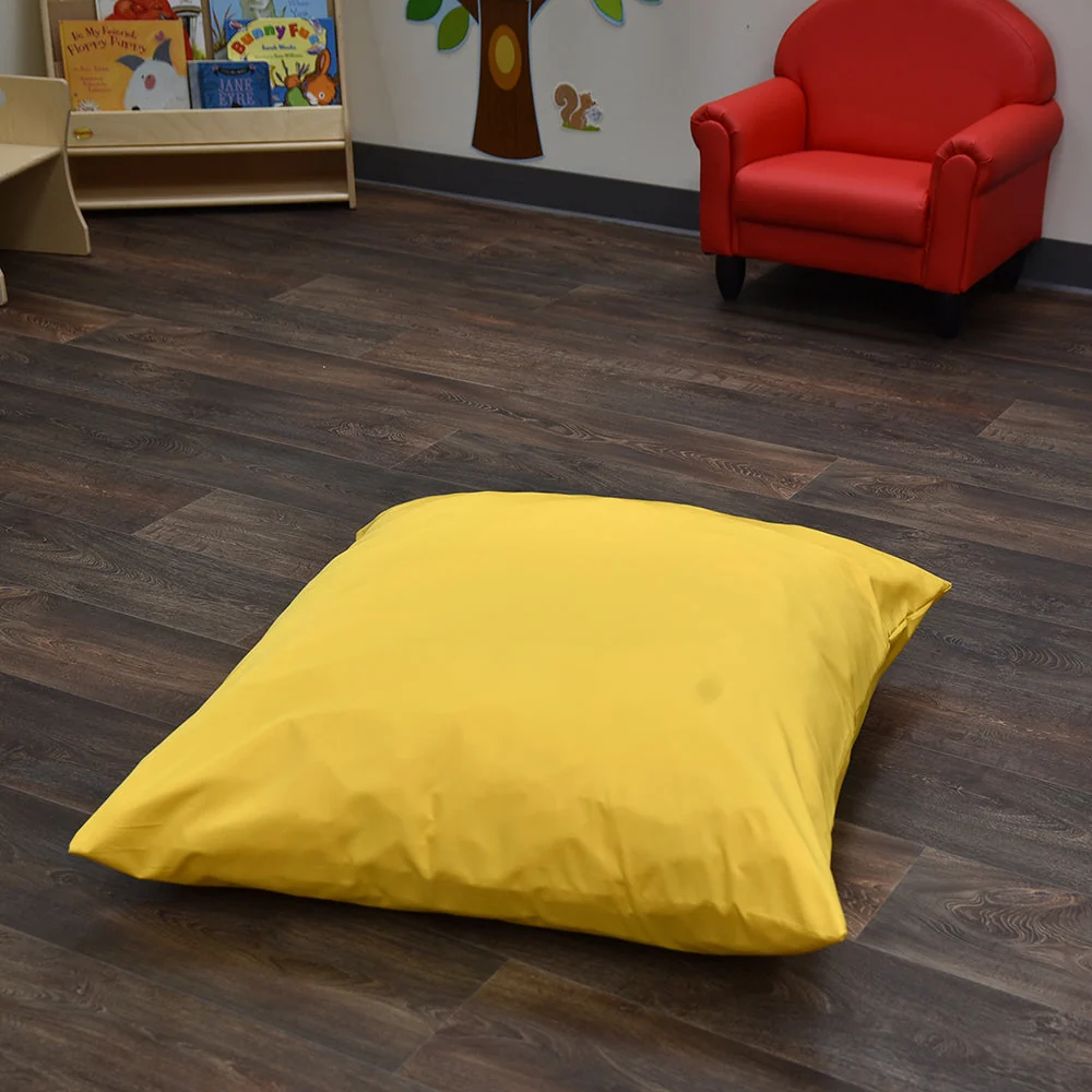 Giant Yellow Cuddle-Up Pillow - Image 4