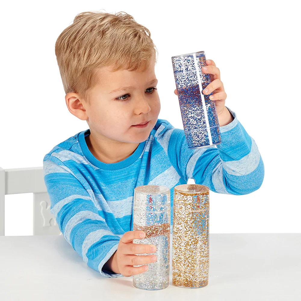 Glittering Sensory Storm Tubes – Calming Support for Special Needs & Classroom Focus | Set of 3 - Image 10