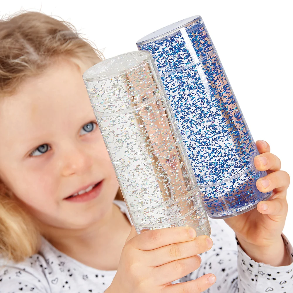 Glittering Sensory Storm Tubes – Calming Support for Special Needs & Classroom Focus | Set of 3 - Image 11