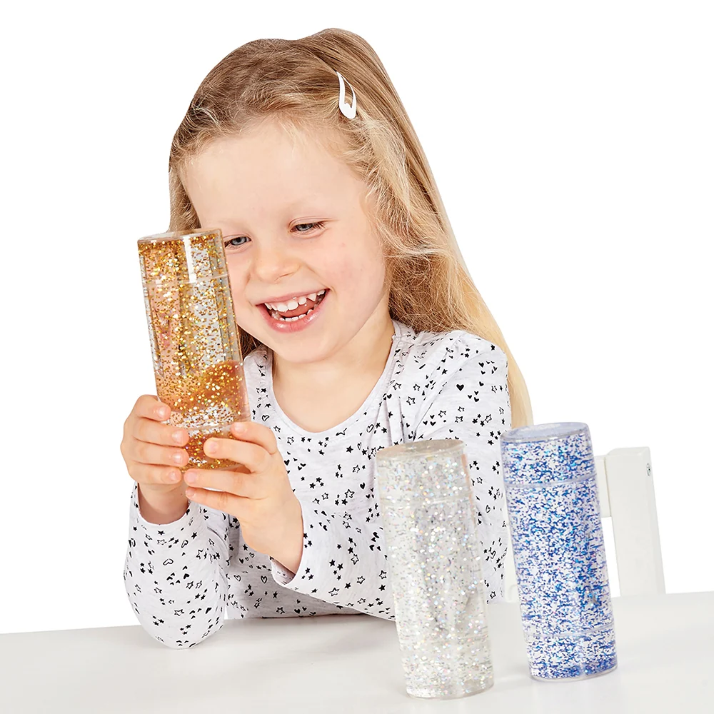 Glittering Sensory Storm Tubes – Calming Support for Special Needs & Classroom Focus | Set of 3 - Image 12