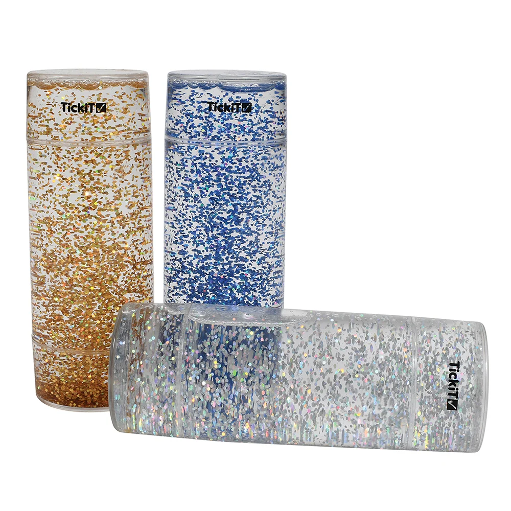 Glittering Sensory Storm Tubes – Calming Support for Special Needs & Classroom Focus | Set of 3 - Image 13