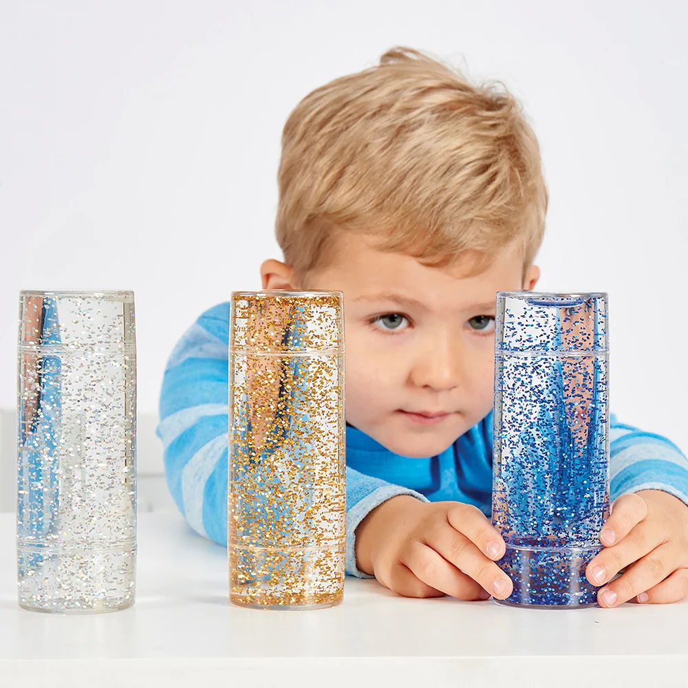 Glittering Sensory Storm Tubes – Calming Support for Special Needs & Classroom Focus | Set of 3 - Image 8