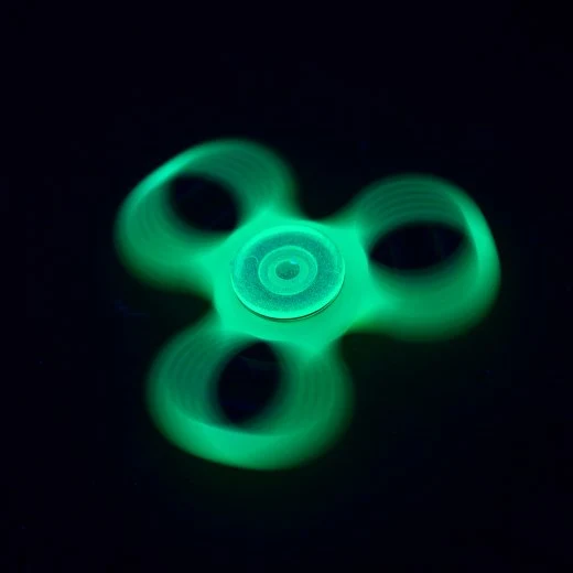 Glow-in-the-Dark Sensory Calm-Down Spinner - Image 2