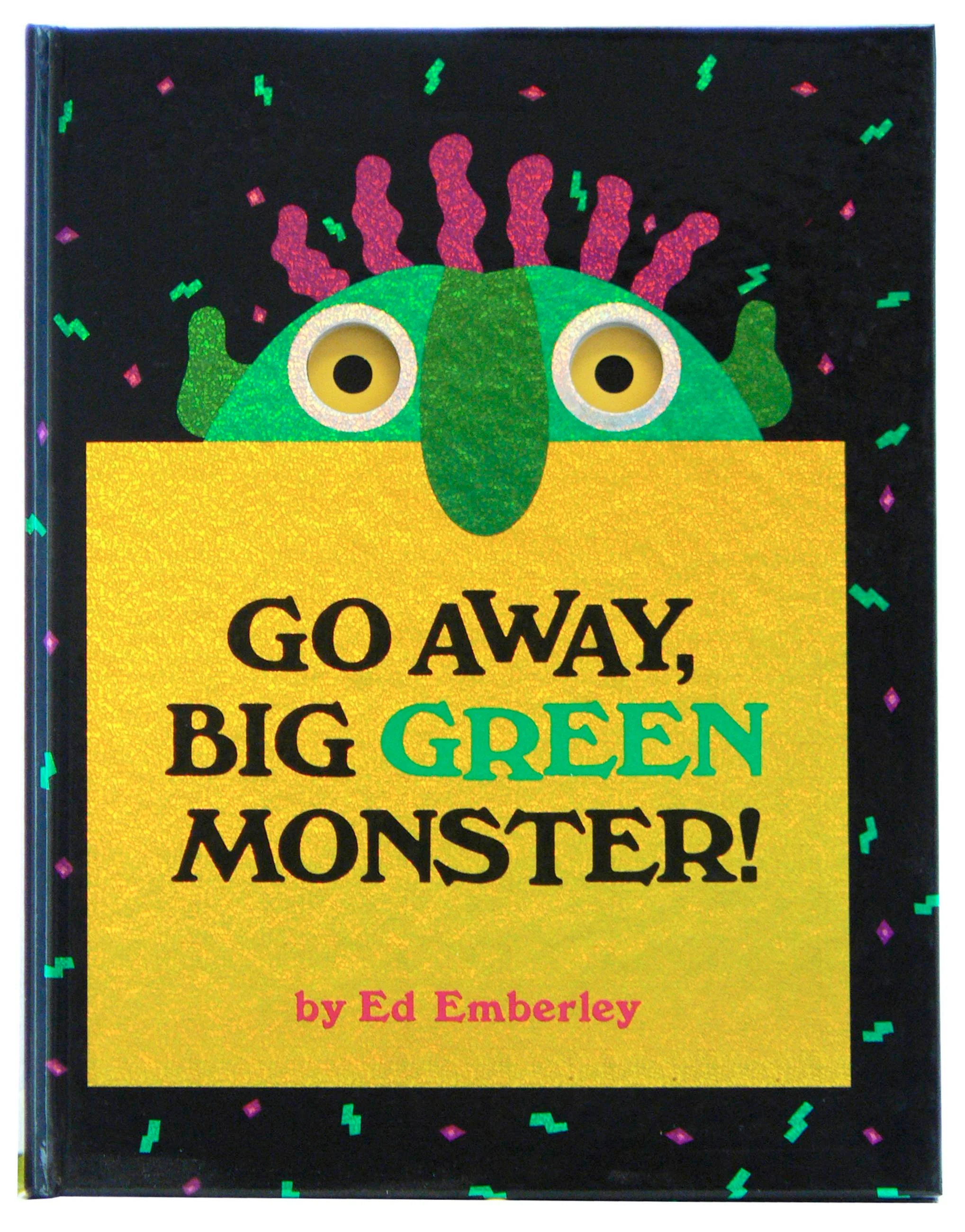 Go Away Big Green Monster Hardcover Book