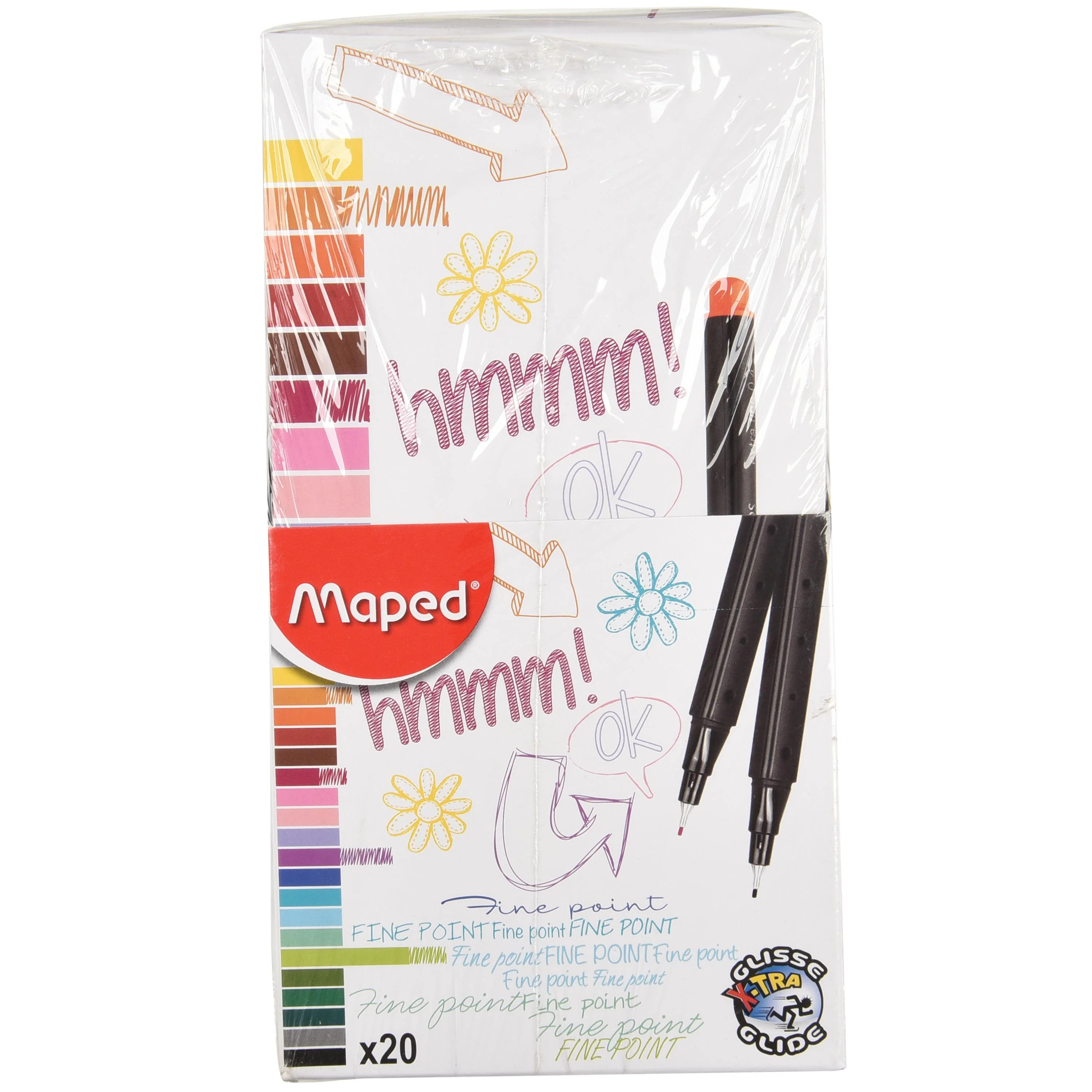 Graph Peps Felt Tipped Fine Liner Pens 20 ct. Packs - Image 4