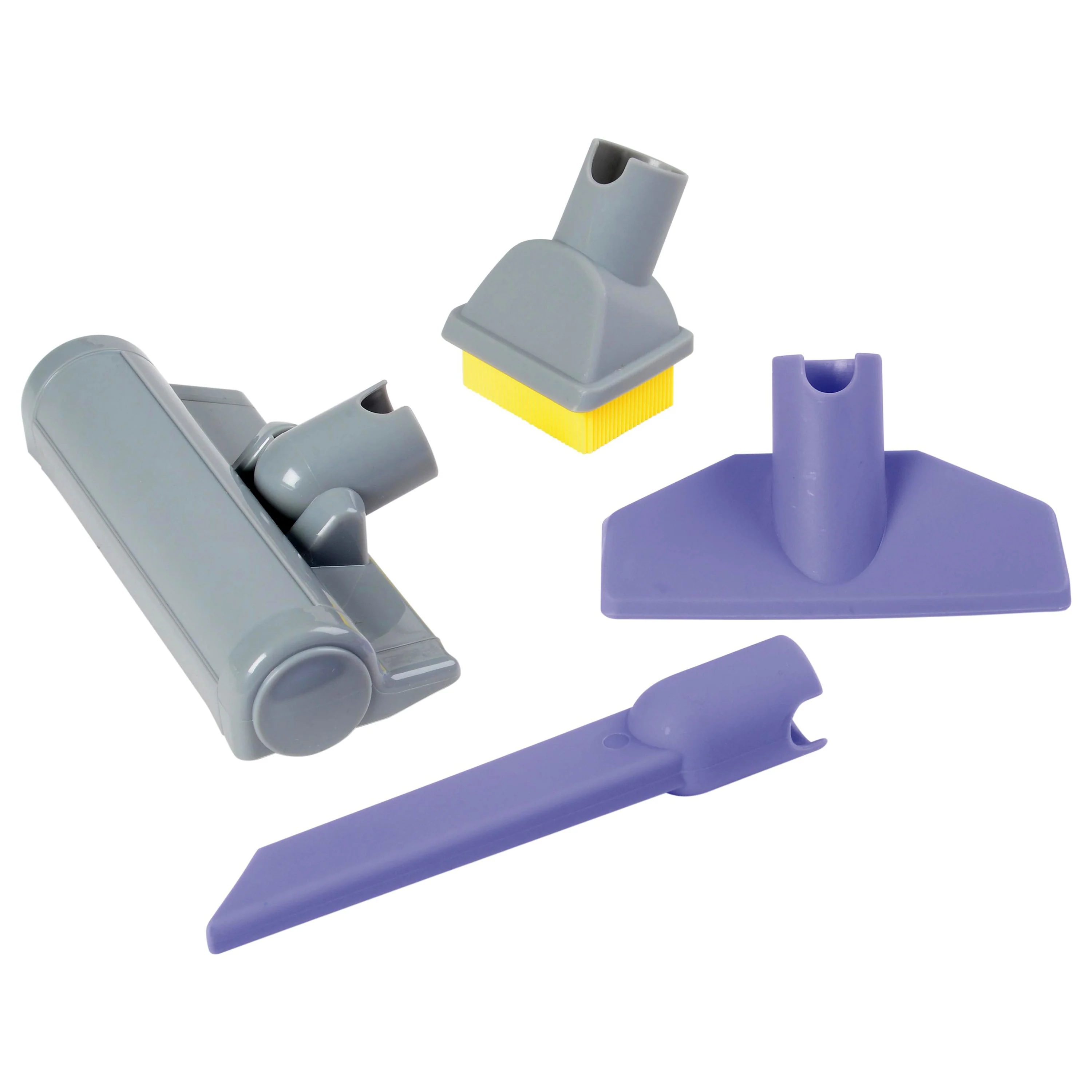 Realistic Handheld Pretend Vacuum with Attachments – Preschool Dramatic Play Cleaning Set - Image 5
