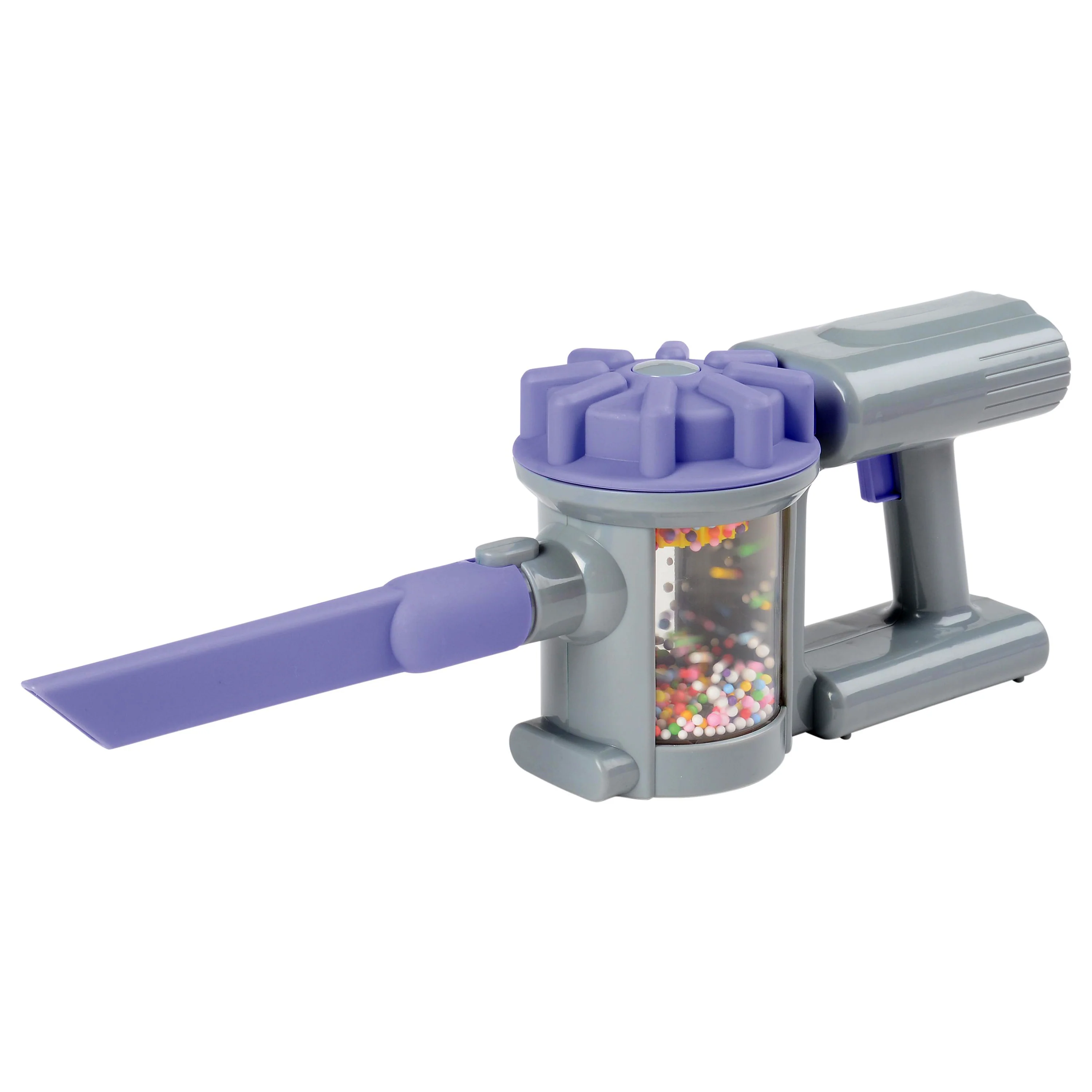 Realistic Handheld Pretend Vacuum with Attachments – Preschool Dramatic Play Cleaning Set - Image 6