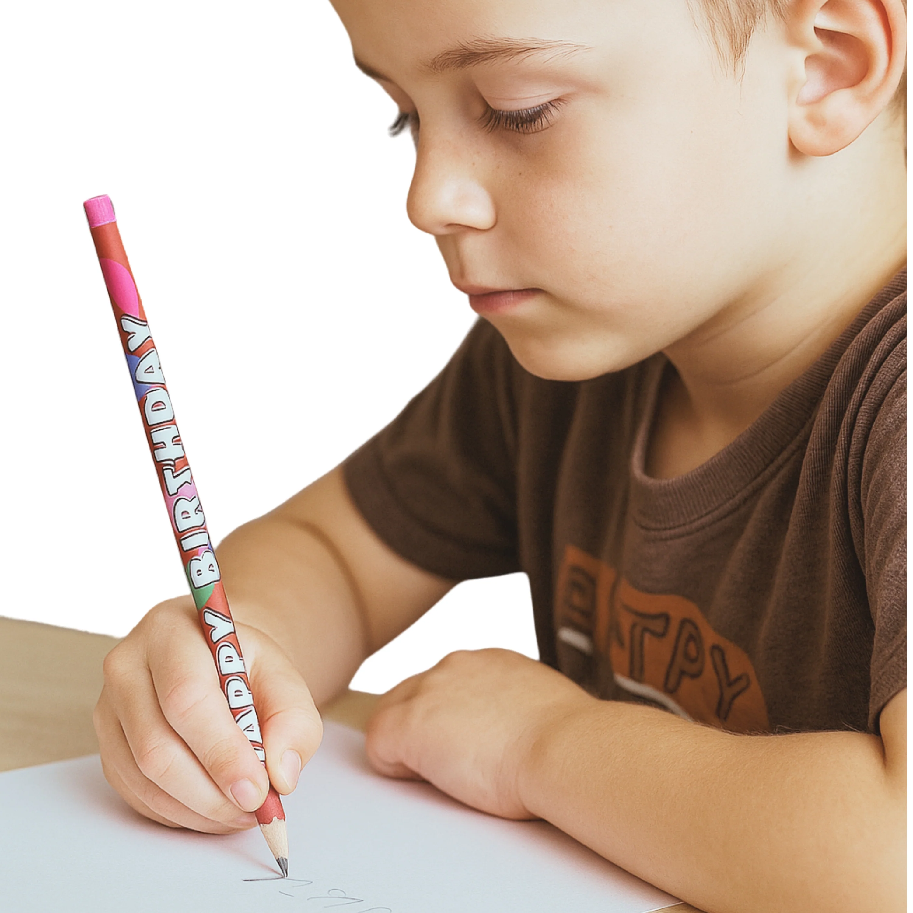 Happy Birthday Pencils – Set of 12 - Image 2