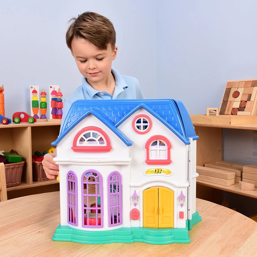 Happy Home Take-Along Doll House | 33 Piece Set - Image 7