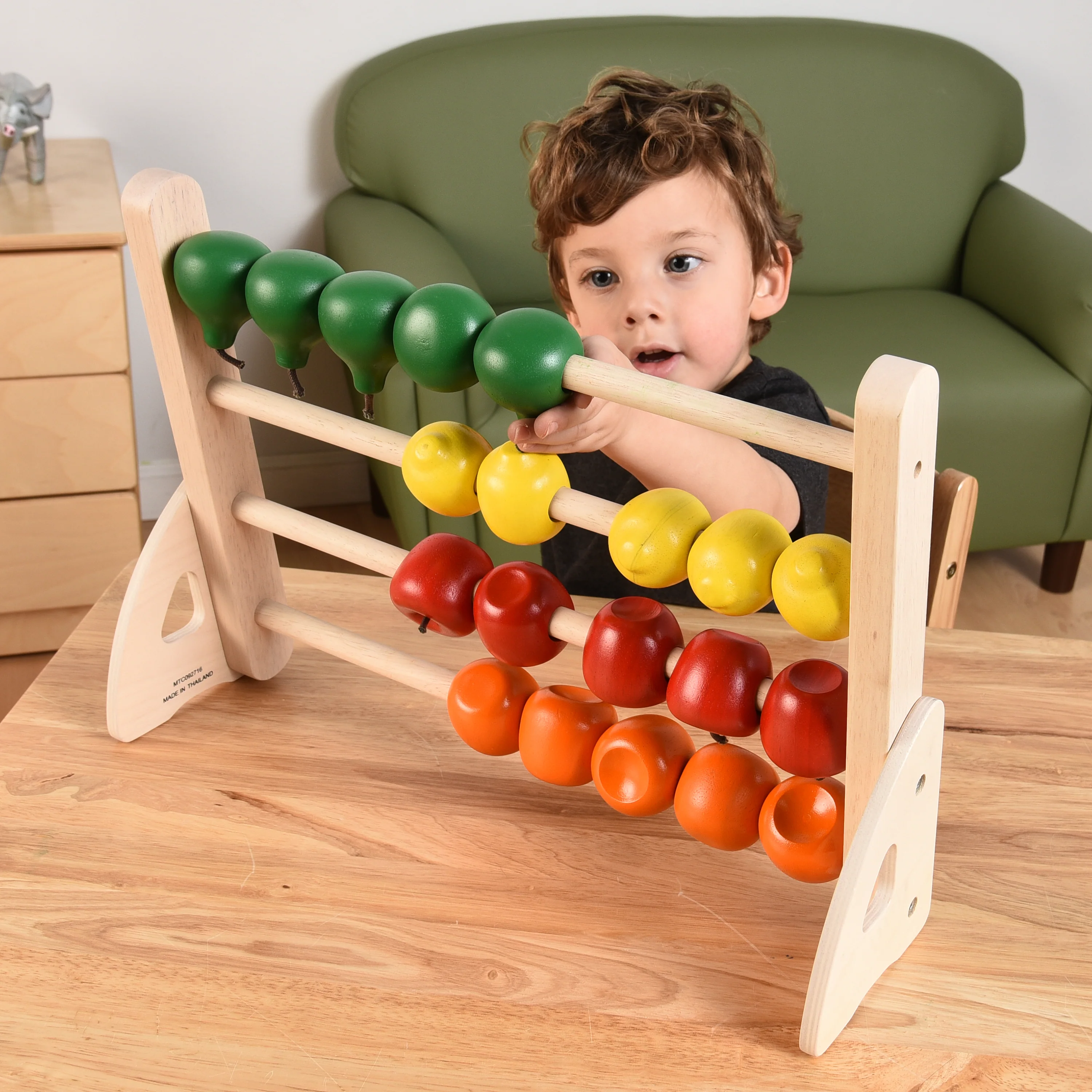 Hardwood Fruit Abacus - Image 3