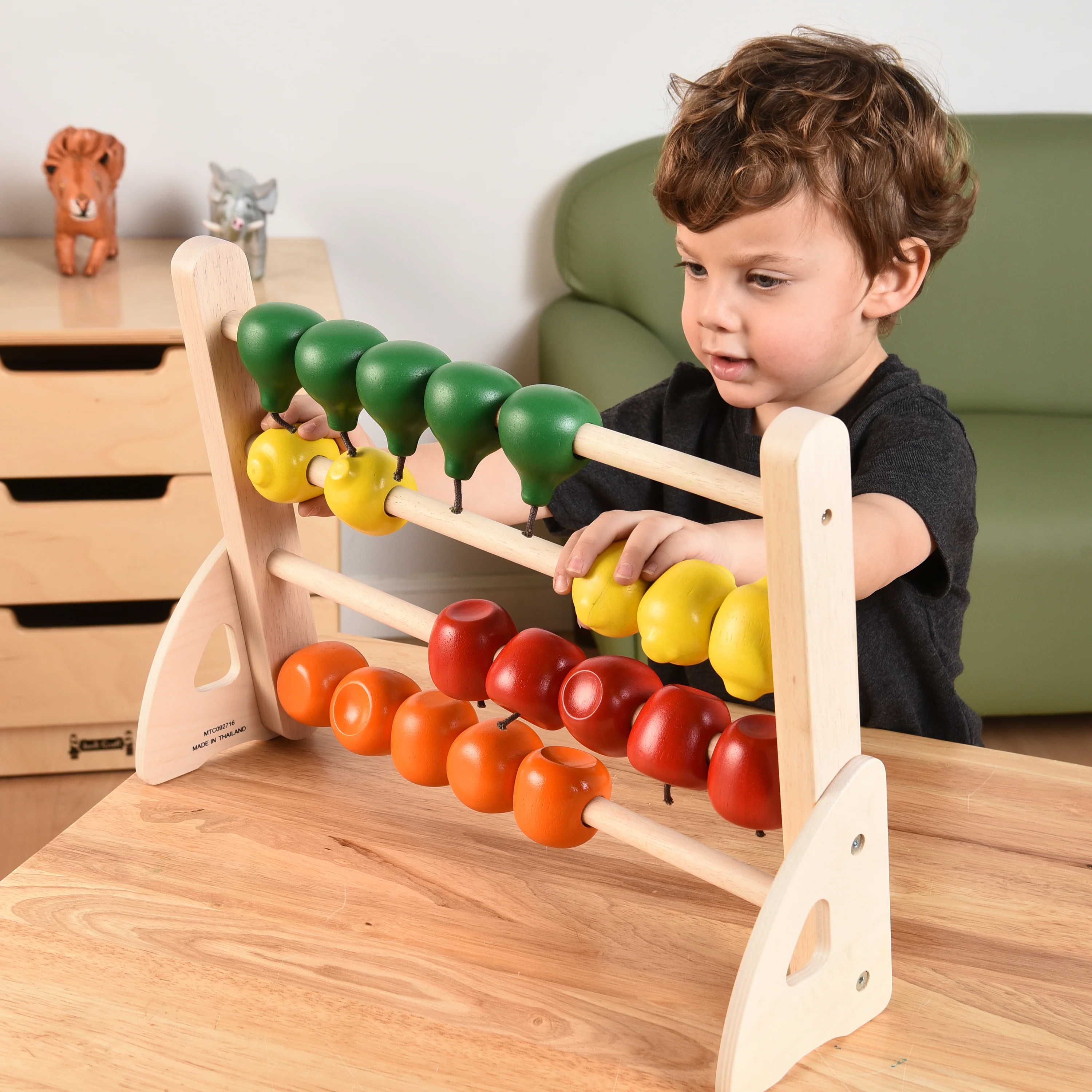 Hardwood Fruit Abacus - Image 4