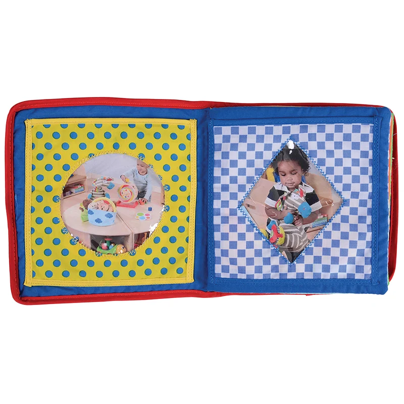 High Contrast Sensory Learning Bundle | Busy Box, Photo Album & Tactile Matching Patches - Image 3