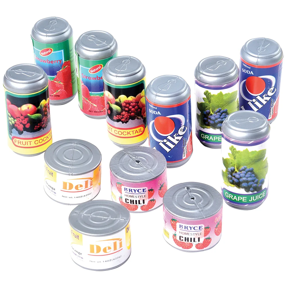Bargain-Buffet Mini Foods | 130-Piece Realistic Play Food Set - Image 3