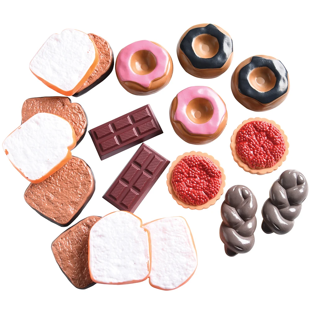 Bargain-Buffet Mini Foods | 130-Piece Realistic Play Food Set - Image 5