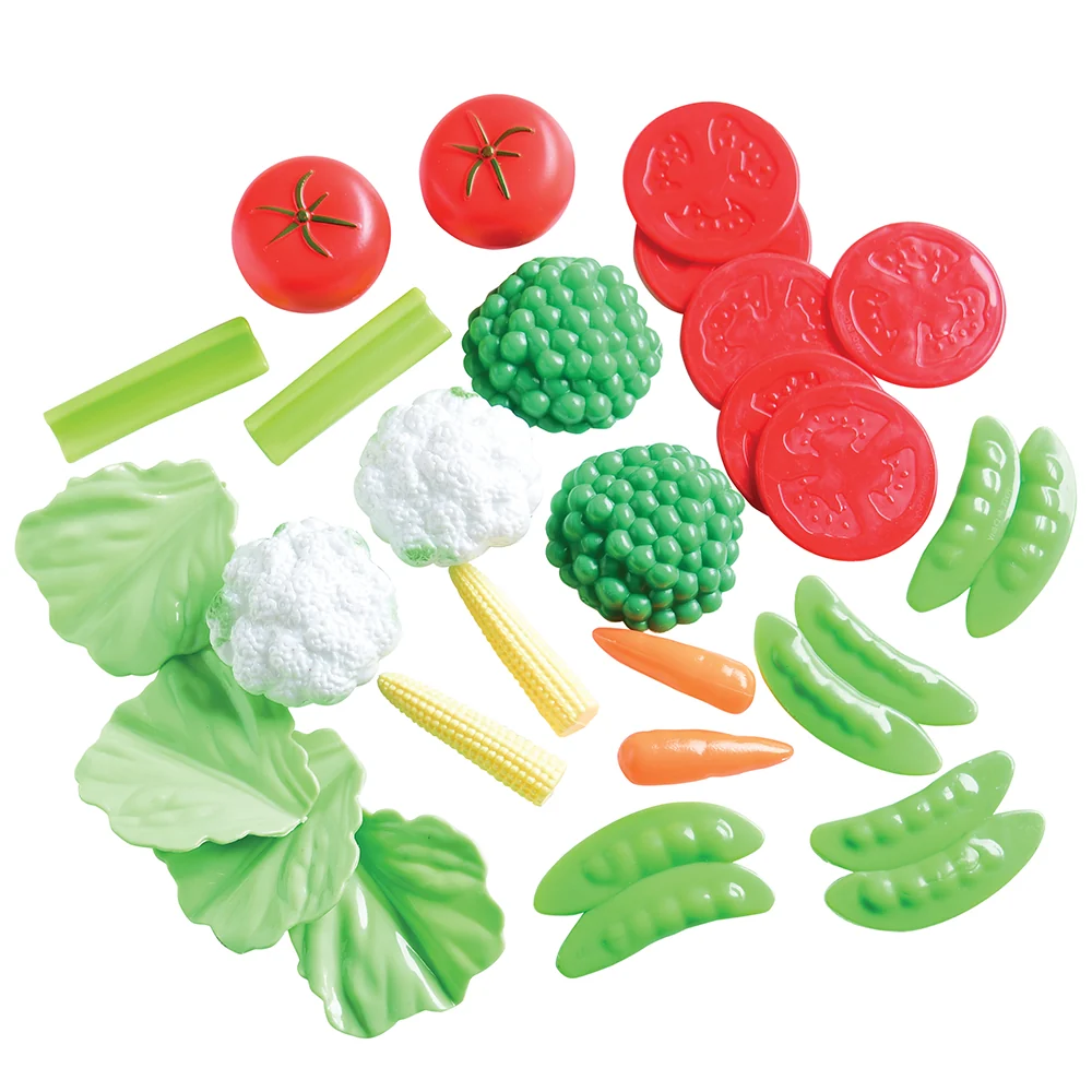 Bargain-Buffet Mini Foods | 130-Piece Realistic Play Food Set - Image 8