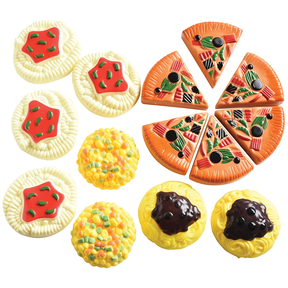Bargain-Buffet Mini Foods | 130-Piece Realistic Play Food Set - Image 4