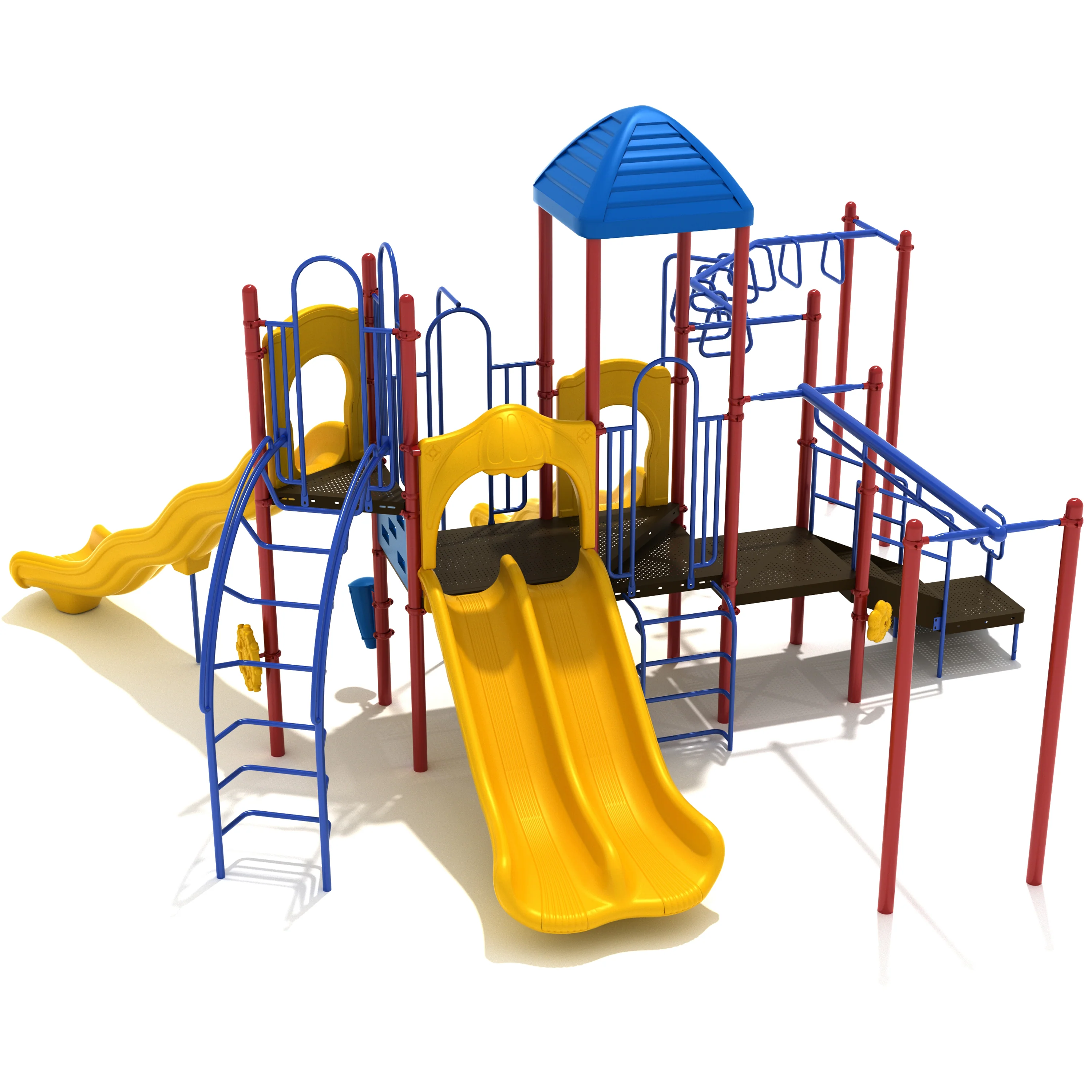 Imperial Springs Adventure Playground Set | Multi-Slide, Overhead Climbers for Ages 5–12 - Image 5