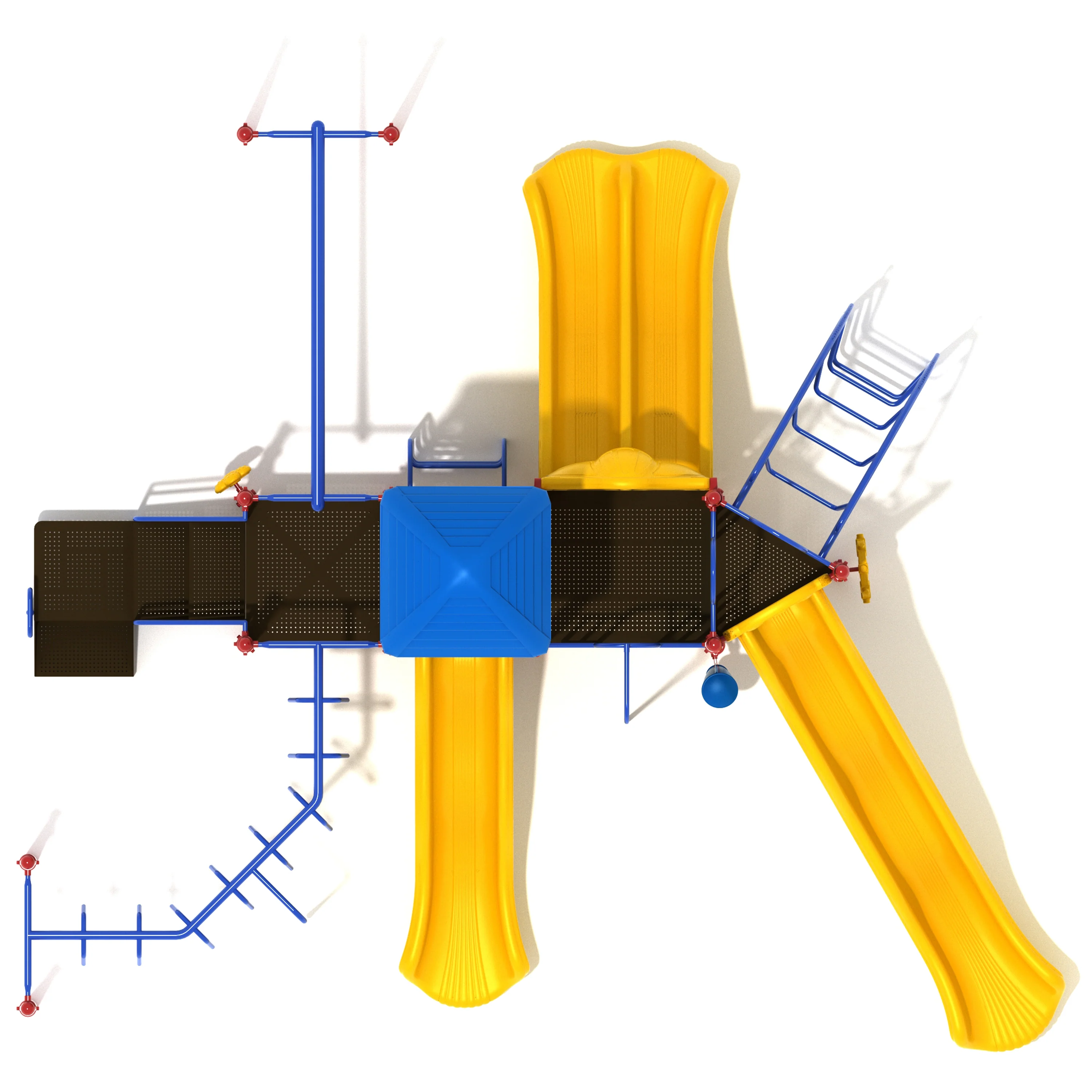 Imperial Springs Adventure Playground Set | Multi-Slide, Overhead Climbers for Ages 5–12 - Image 6