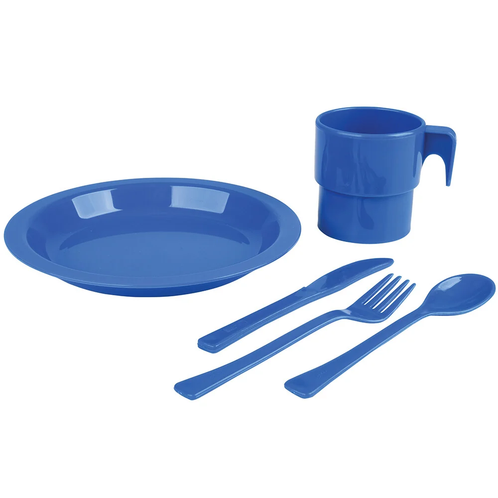 Indestructible Play Dishes | 20-Piece Unbreakable Pretend Dining Set - Image 3