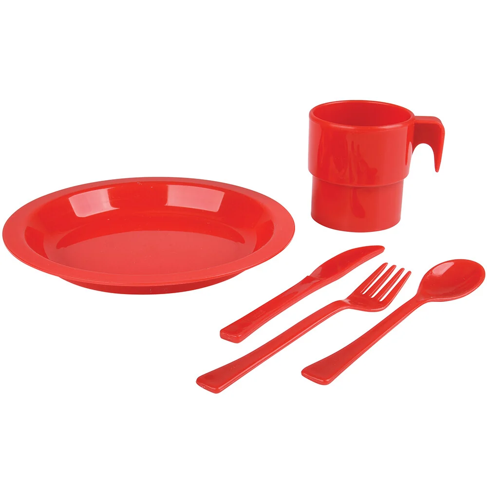 Indestructible Play Dishes | 20-Piece Unbreakable Pretend Dining Set - Image 5