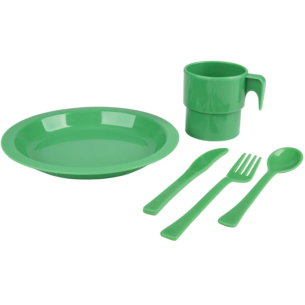 Indestructible Play Dishes | 20-Piece Unbreakable Pretend Dining Set - Image 6