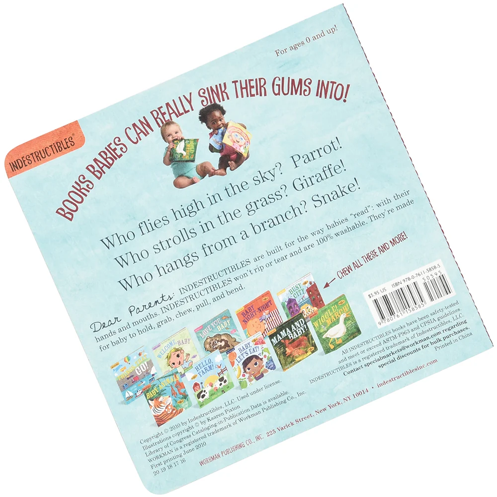 Indestructibles™ Jungle Rumble Baby Book - Image 3