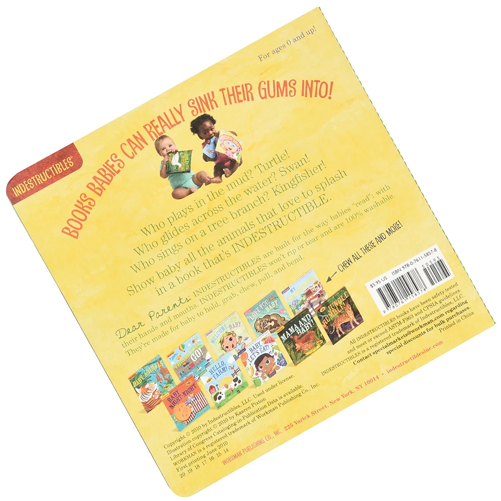 Indestructibles™ Plip Plop Pond Baby Book - Image 3