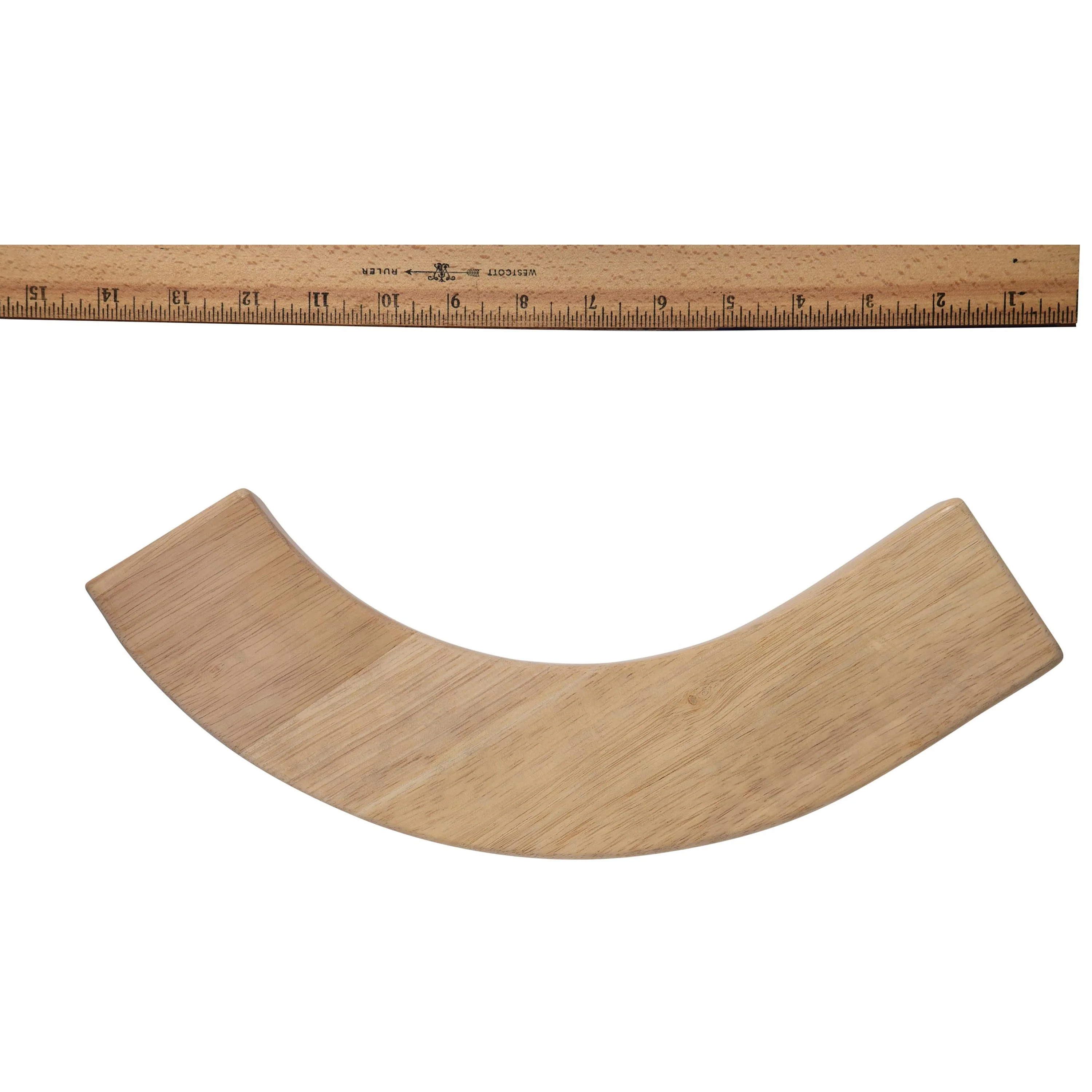Elliptical Curve Unit Block | Individual Wood Unit Blocks - Image 2