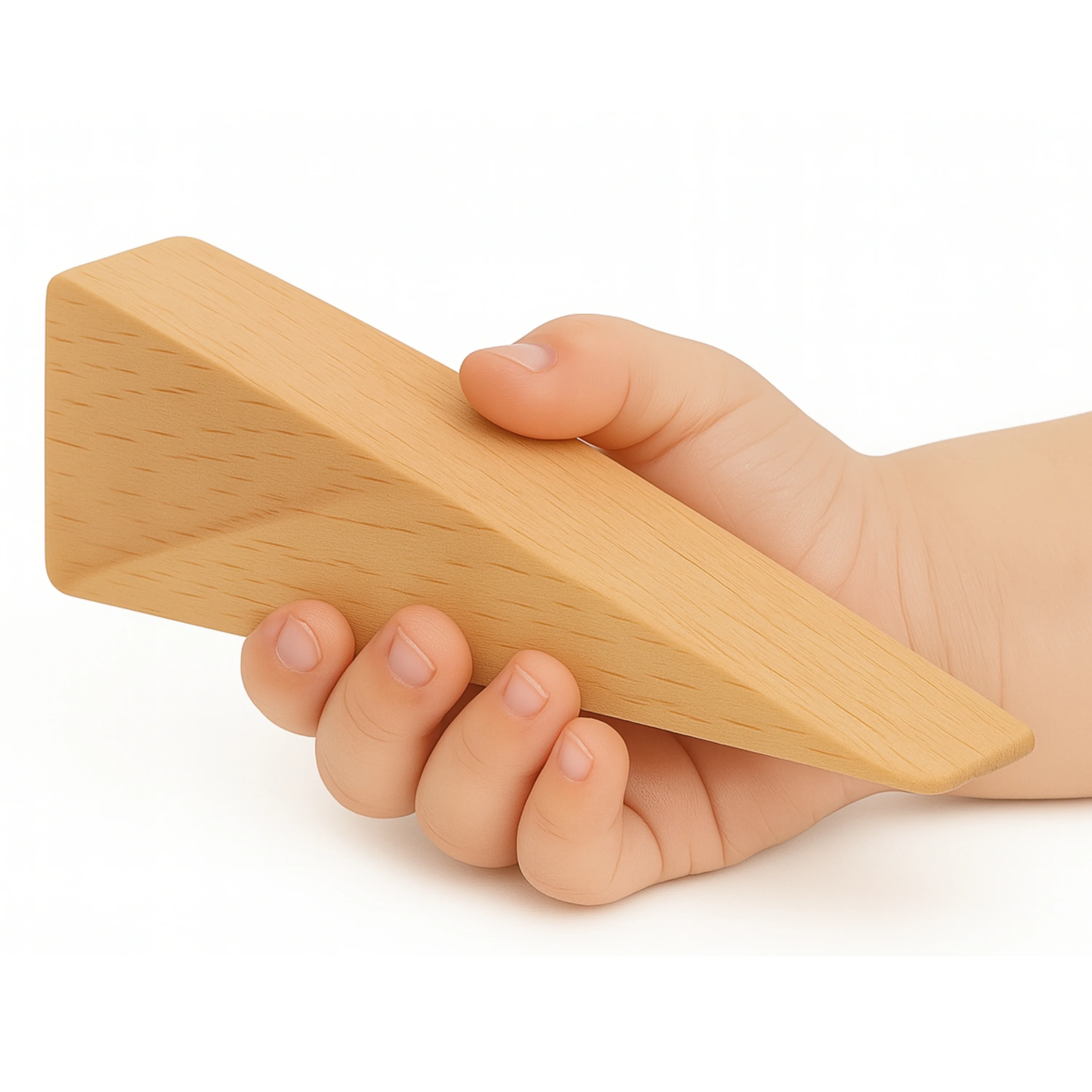 Wood Unit Blocks: Ramp Block - Image 2