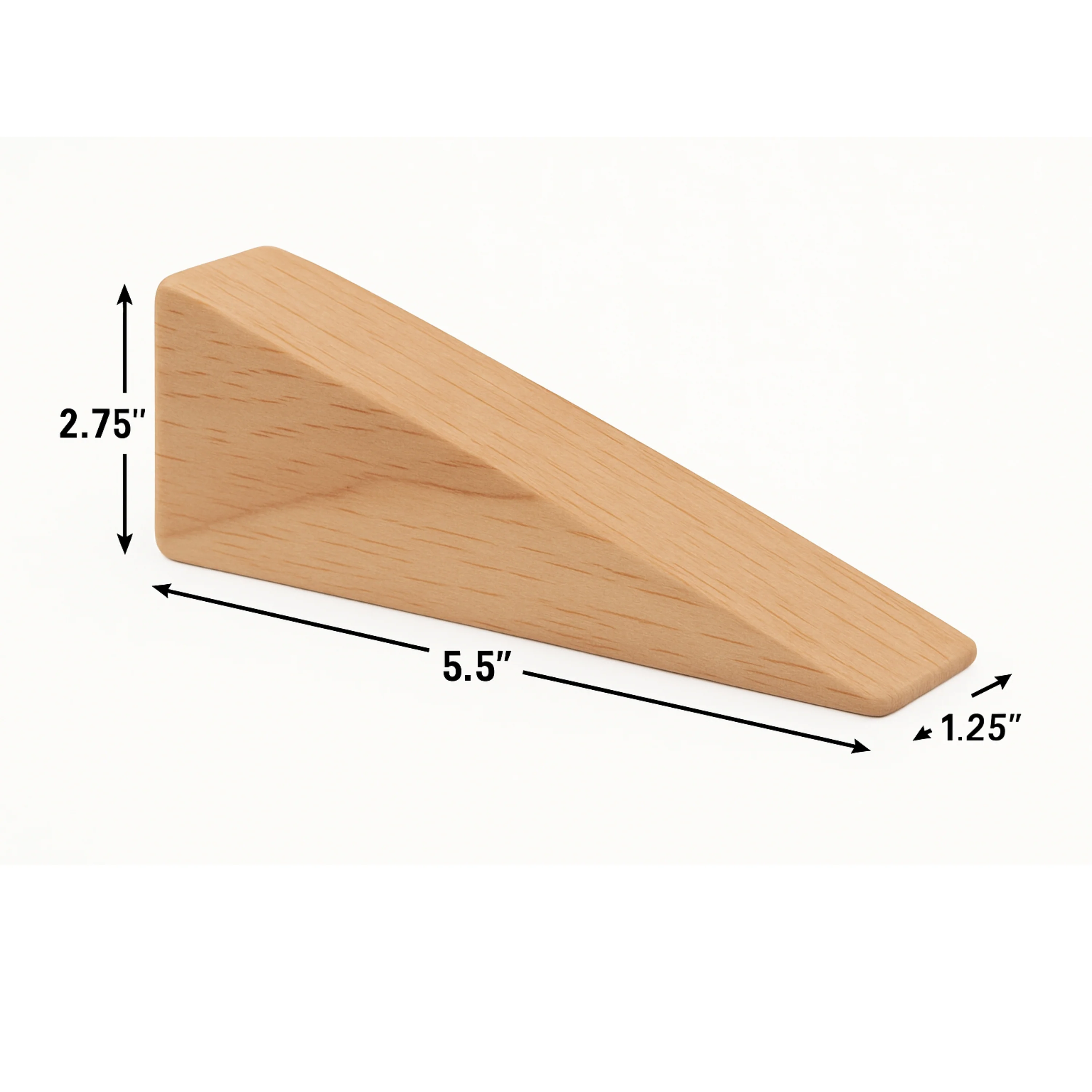 Wood Unit Blocks: Ramp Block - Image 3