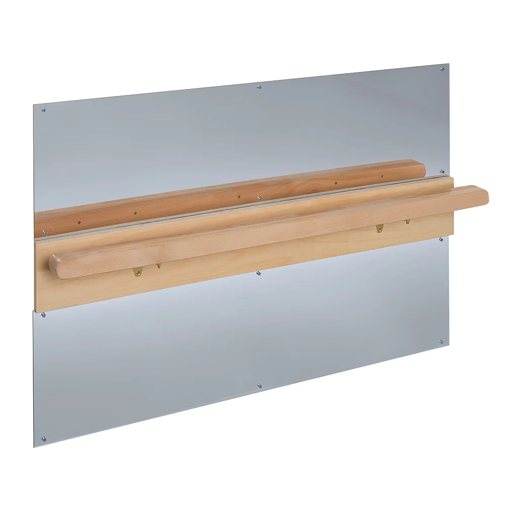 Infant Balance & Activity Mirror with Solid Maple Handrail | GREENGUARD® Gold Certified