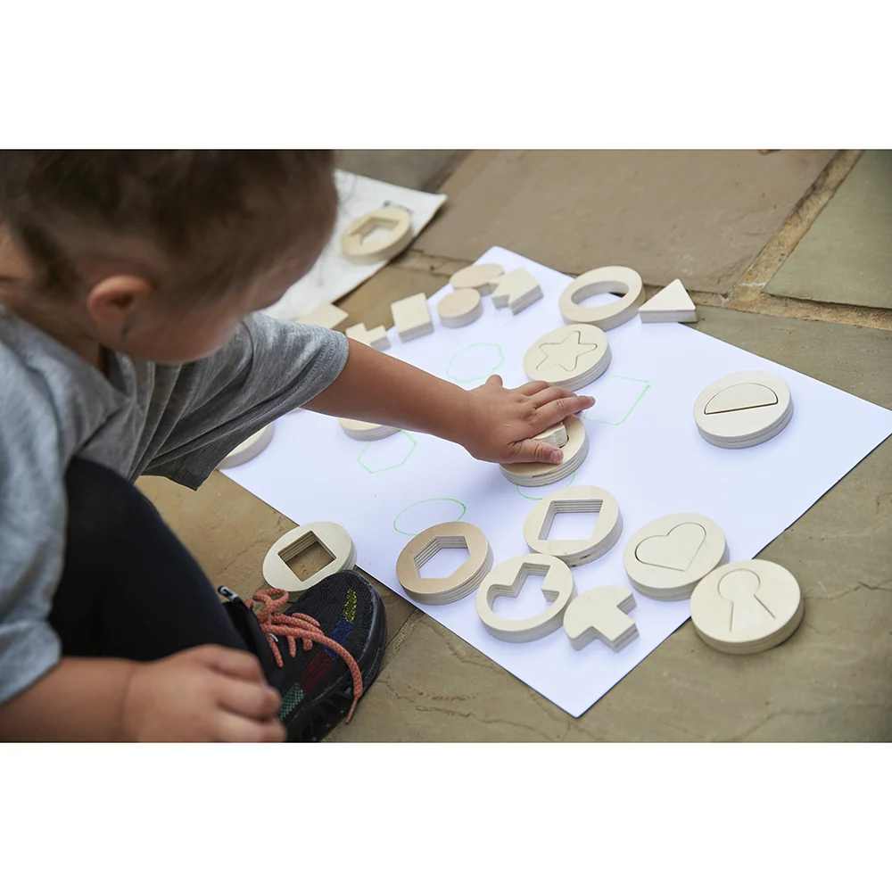 Inside Outside Wooden Shapes - Image 11