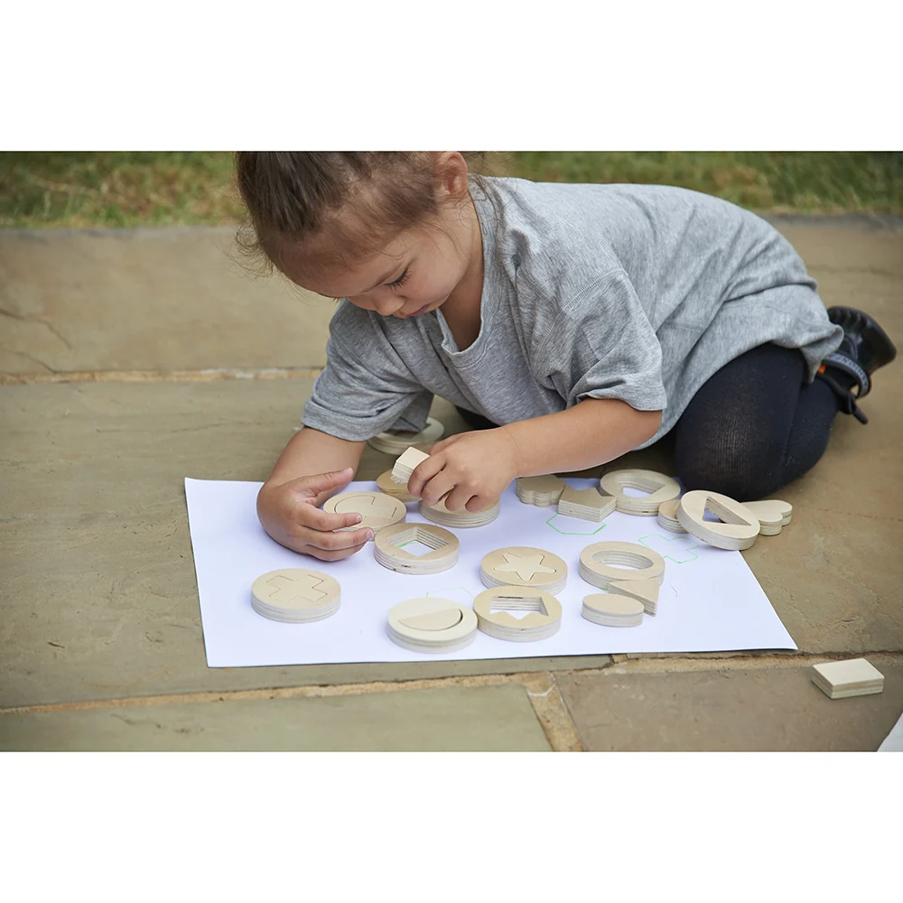 Inside Outside Wooden Shapes - Image 13
