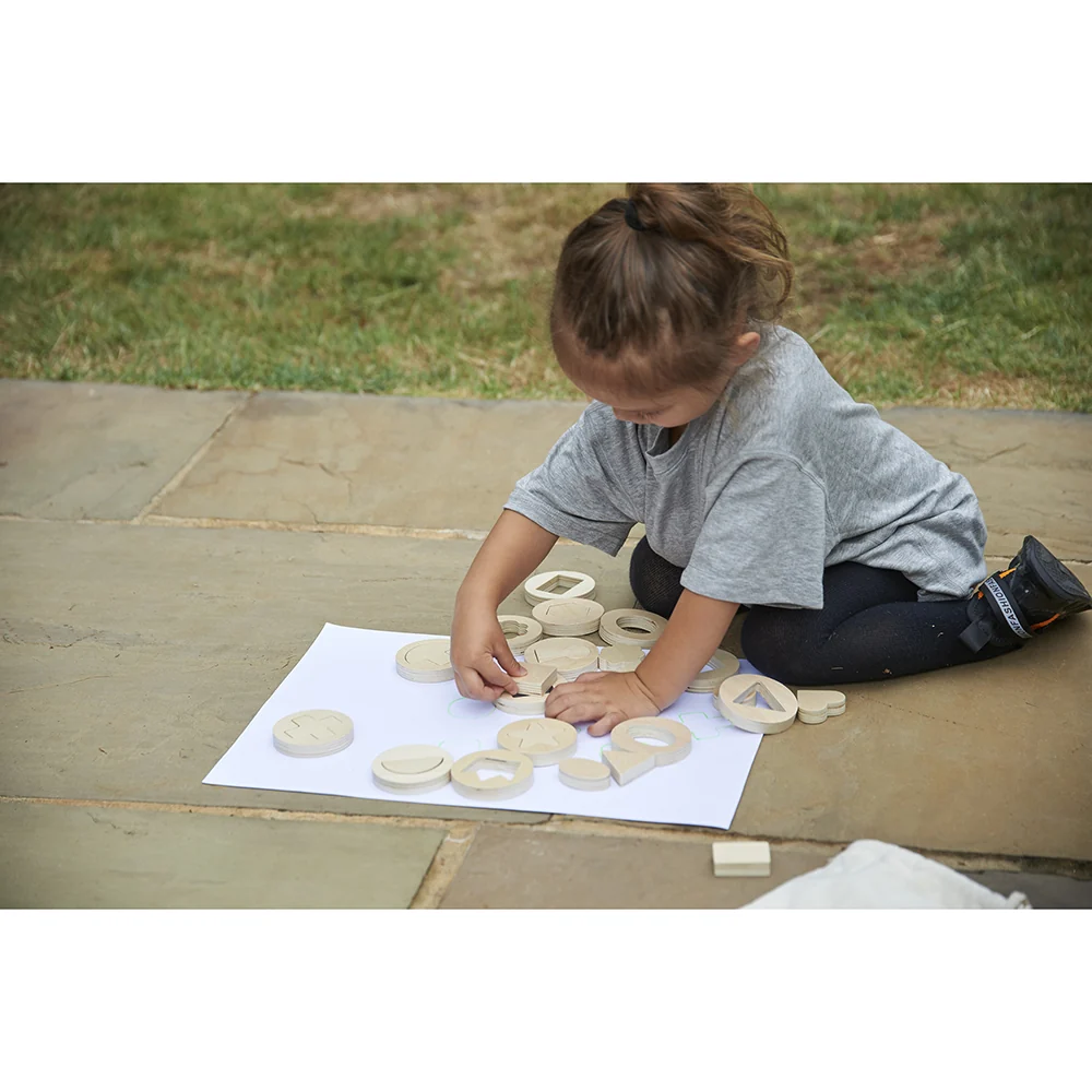 Inside Outside Wooden Shapes - Image 17