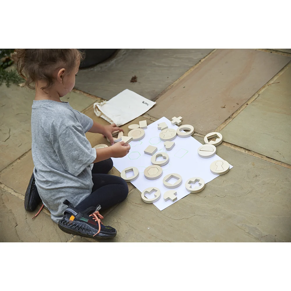 Inside Outside Wooden Shapes - Image 26