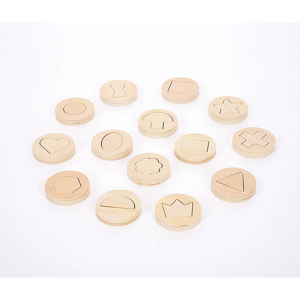 Inside Outside Wooden Shapes - Image 5