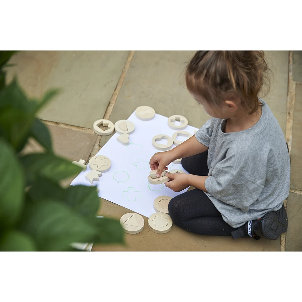 Inside Outside Wooden Shapes - Image 8