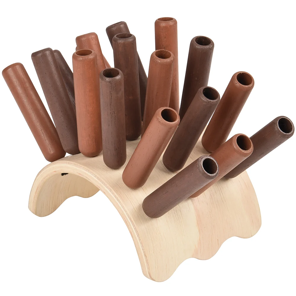 Eco-Friendly Wooden Jiggle Sticks | Sensory Play for Ages 12 Months+ - Image 2