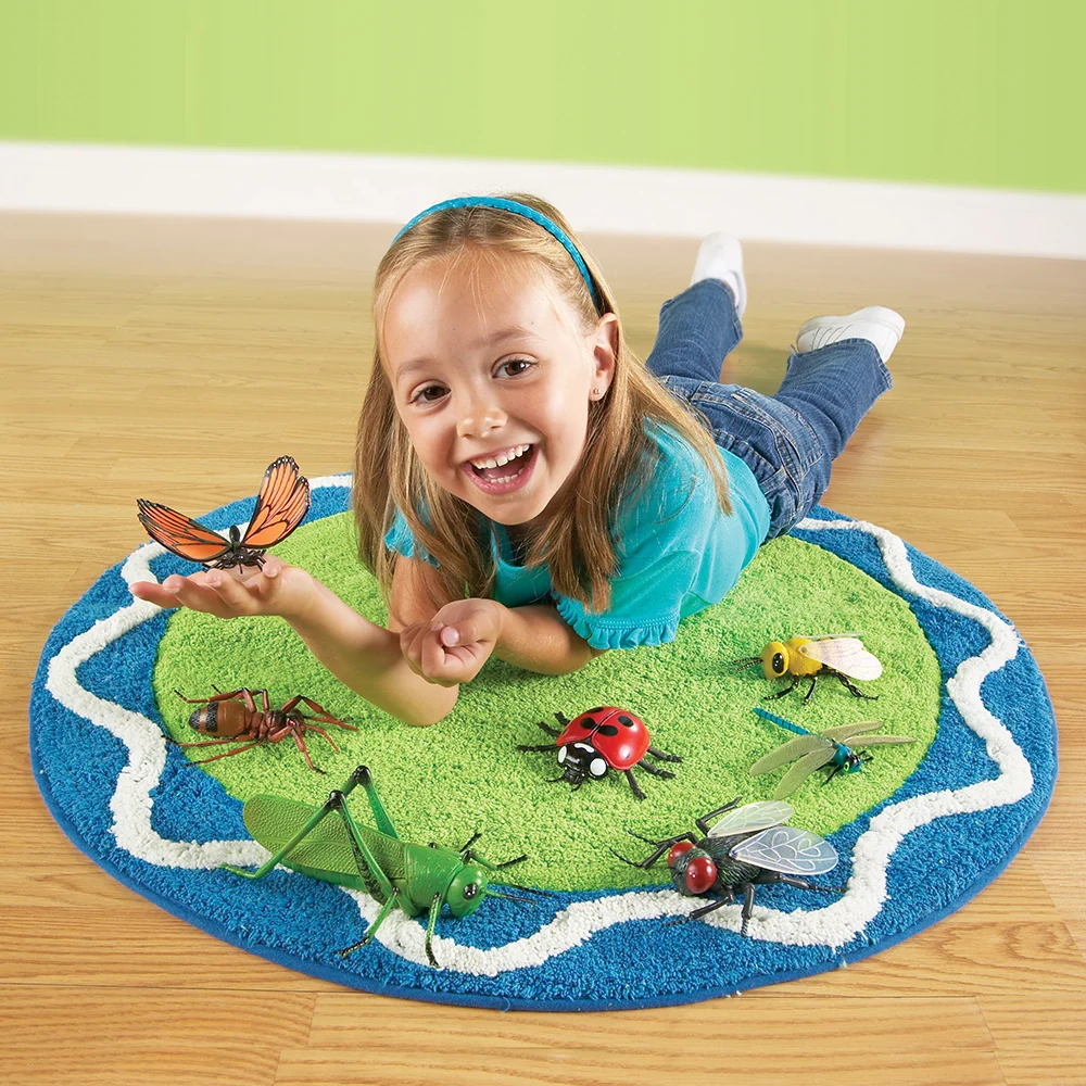 Jumbo Insects | 7-Piece Realistic Bug Toy Set | Durable Educational STEM Play - Image 10