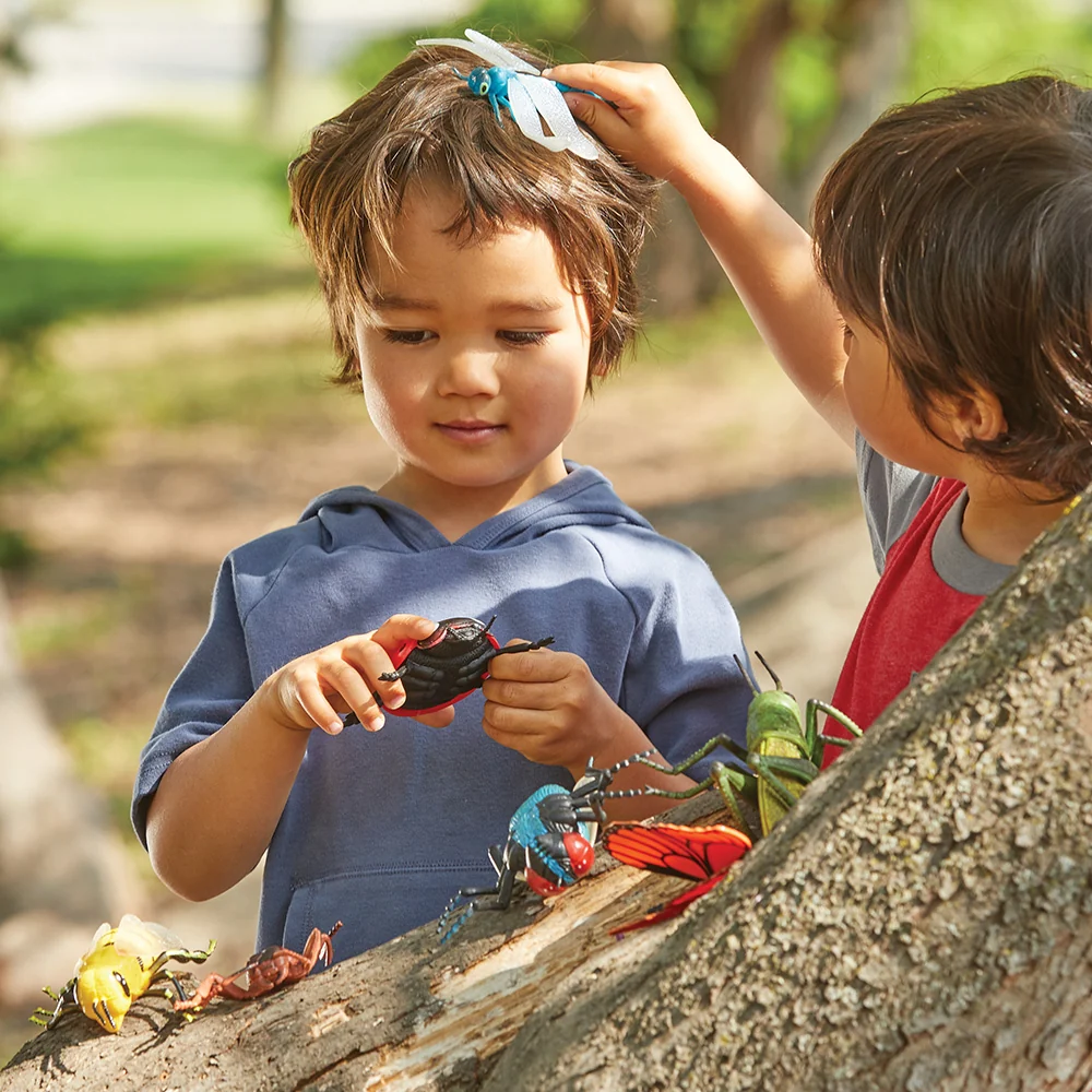 Jumbo Insects | 7-Piece Realistic Bug Toy Set | Durable Educational STEM Play - Image 5