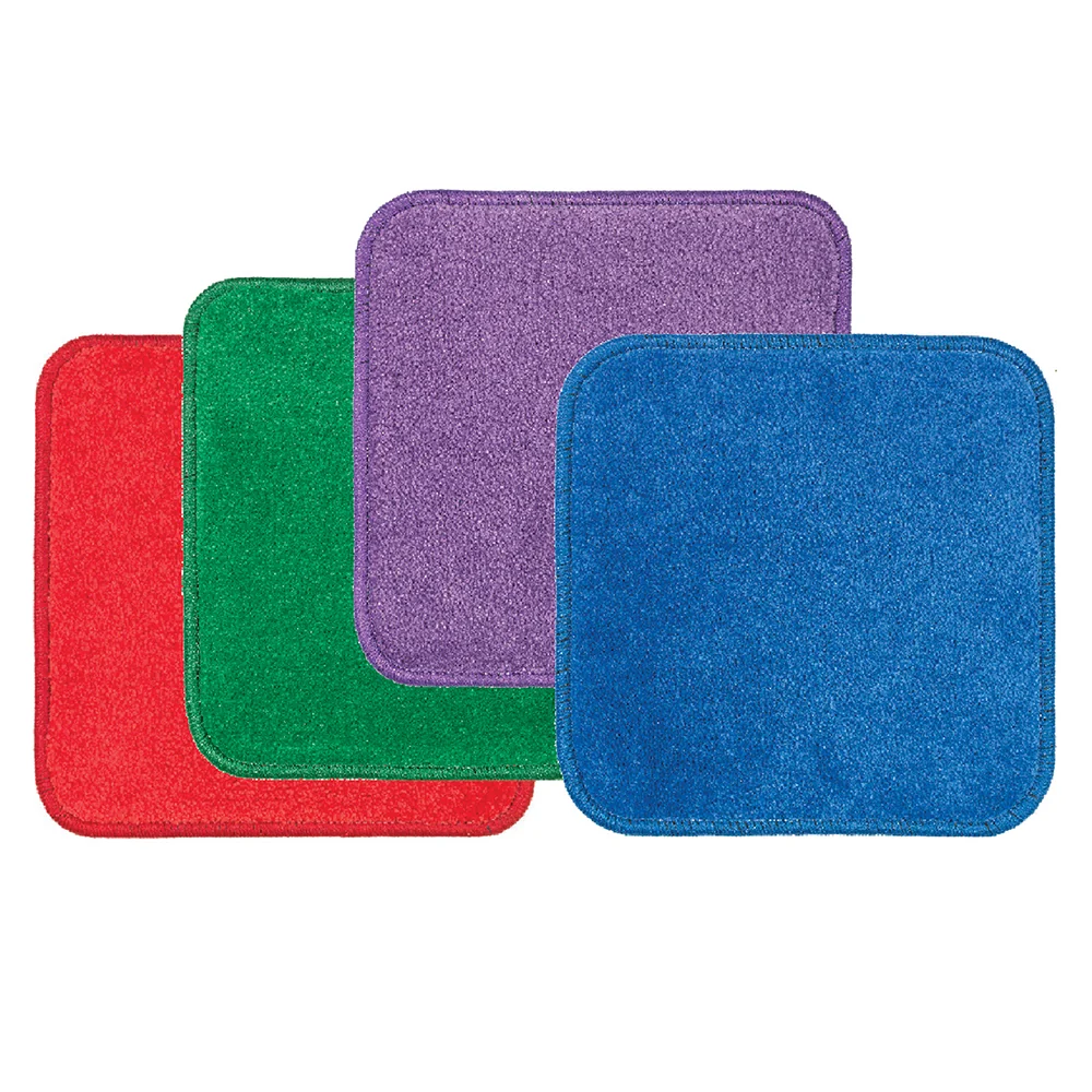Oversized Classroom Carpet Squares | Jumbo 24-Piece Set with Stow-N-Go Tote - Image 3