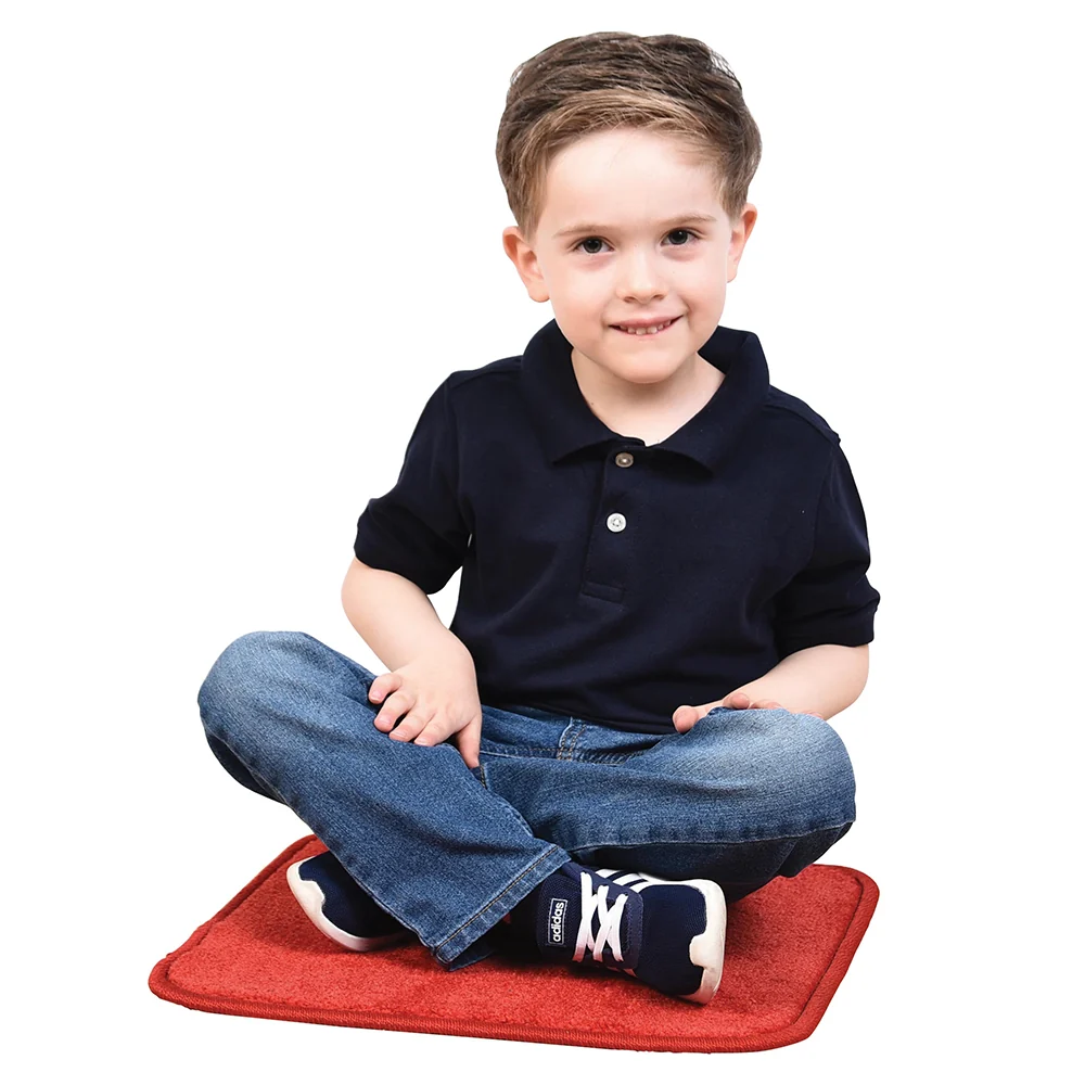 Oversized Classroom Carpet Squares | Jumbo 24-Piece Set with Stow-N-Go Tote - Image 5
