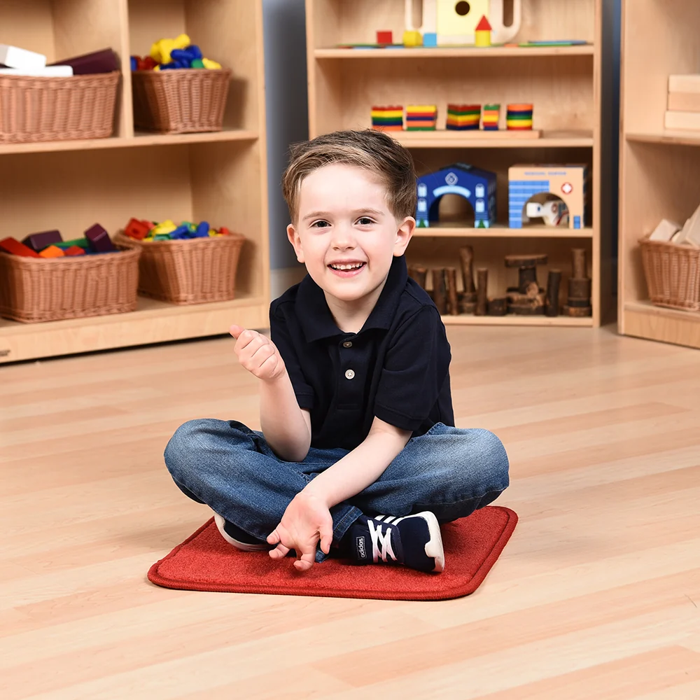 Oversized Classroom Carpet Squares | Jumbo 24-Piece Set with Stow-N-Go Tote - Image 6