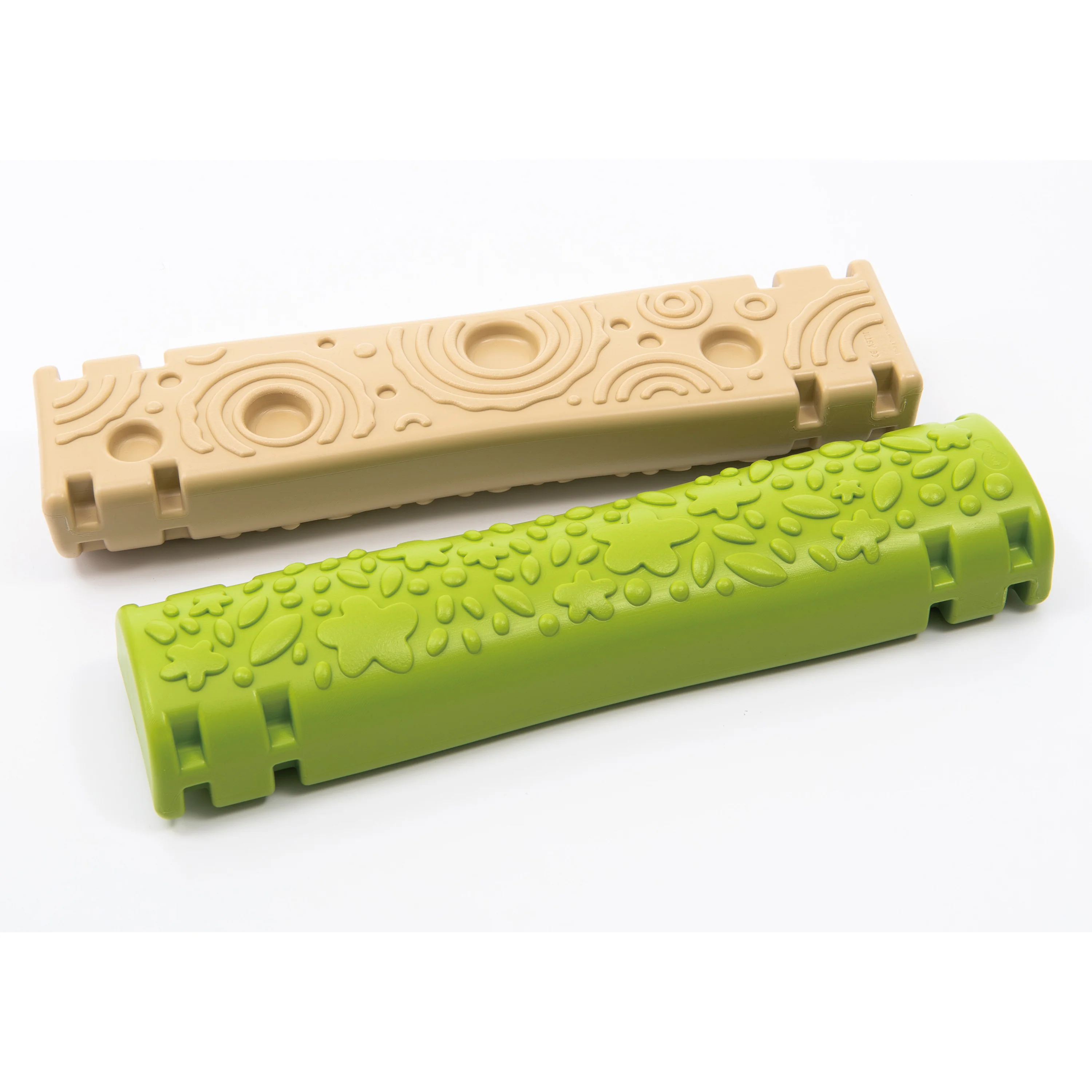 Jungle Trail Balance Logs & Bases | Gross Motor Balance Path Set with Textured Logs & Sturdy Stepping Bases - Image 4