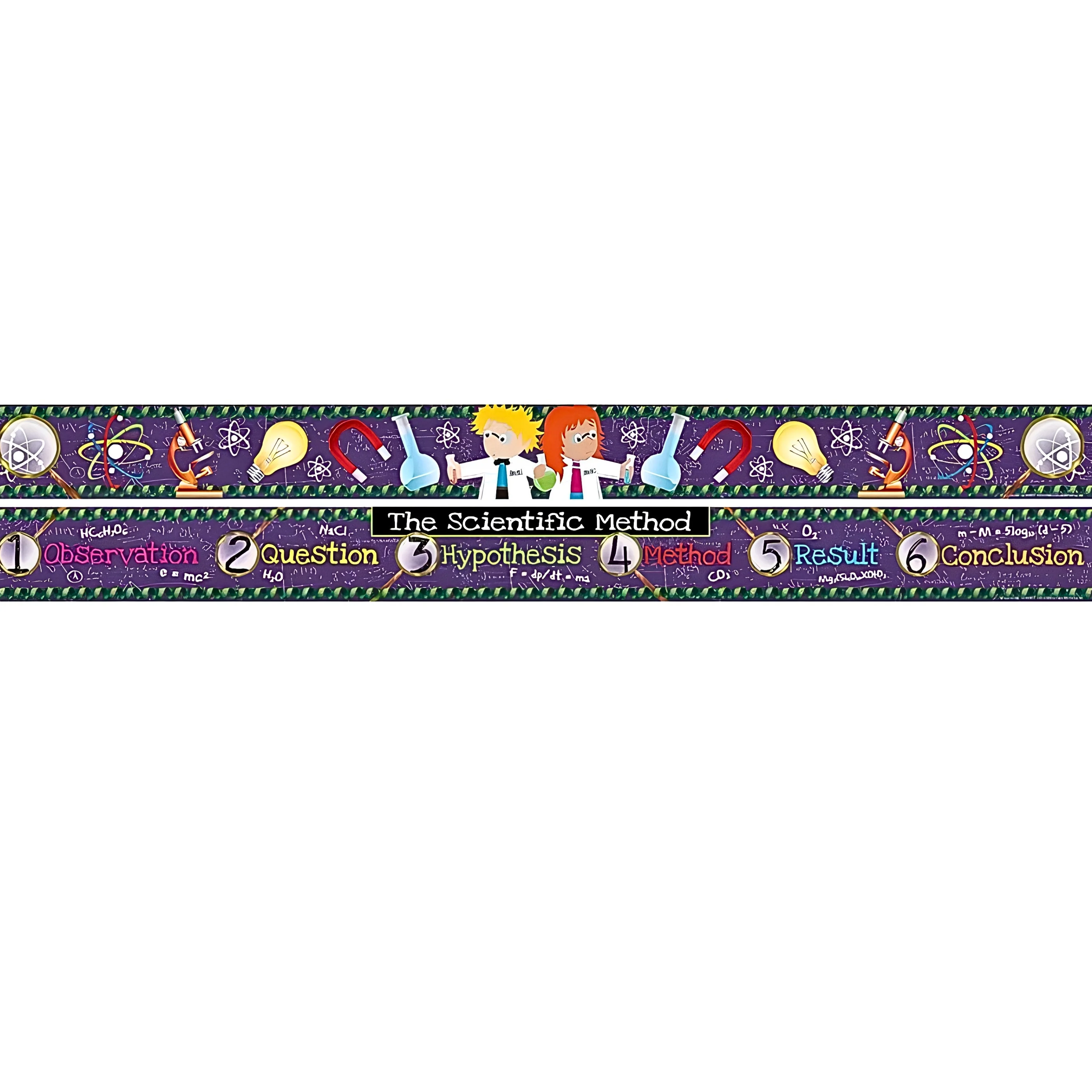 Science Double-Sided Bulletin Board Border - Image 2