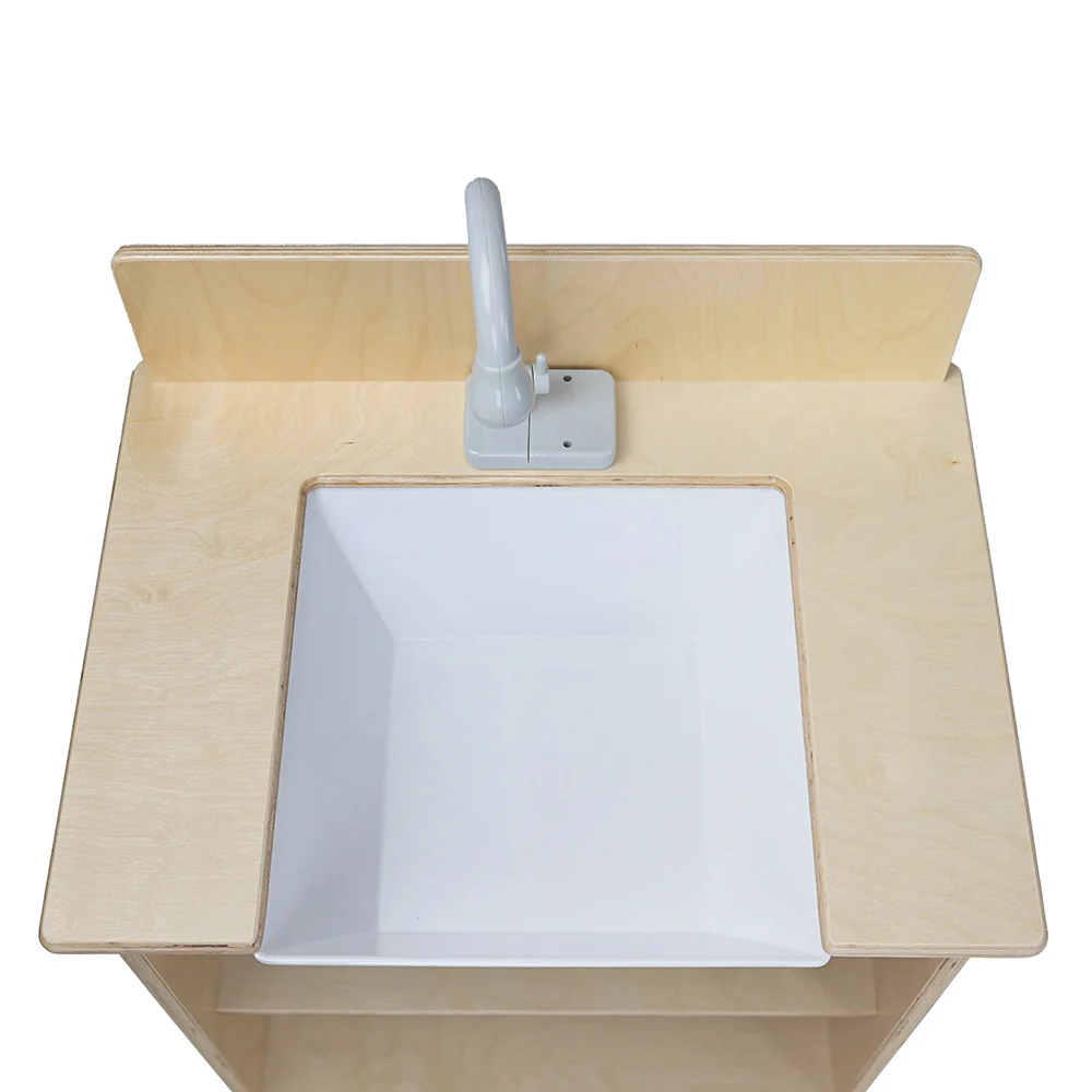Kid-Sized Farmhouse-Style Toy Sink - Image 5